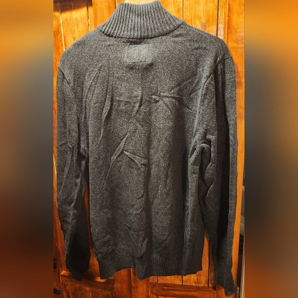 American Eagle 🦅 Outfitters Athletic Fit Large Deep Grey Sweater Men's - Picture 3 of 8